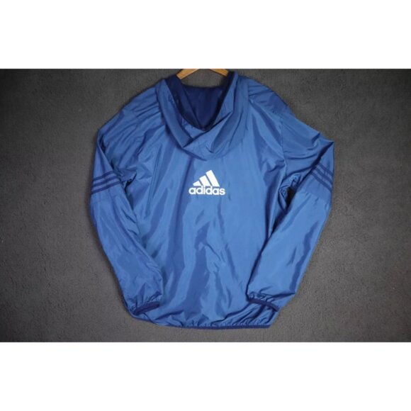 Adidas Climaproof Track Jacket Adult XL Blue Boston Marathon Hooded Logo Graphic - Picture 6 of 10